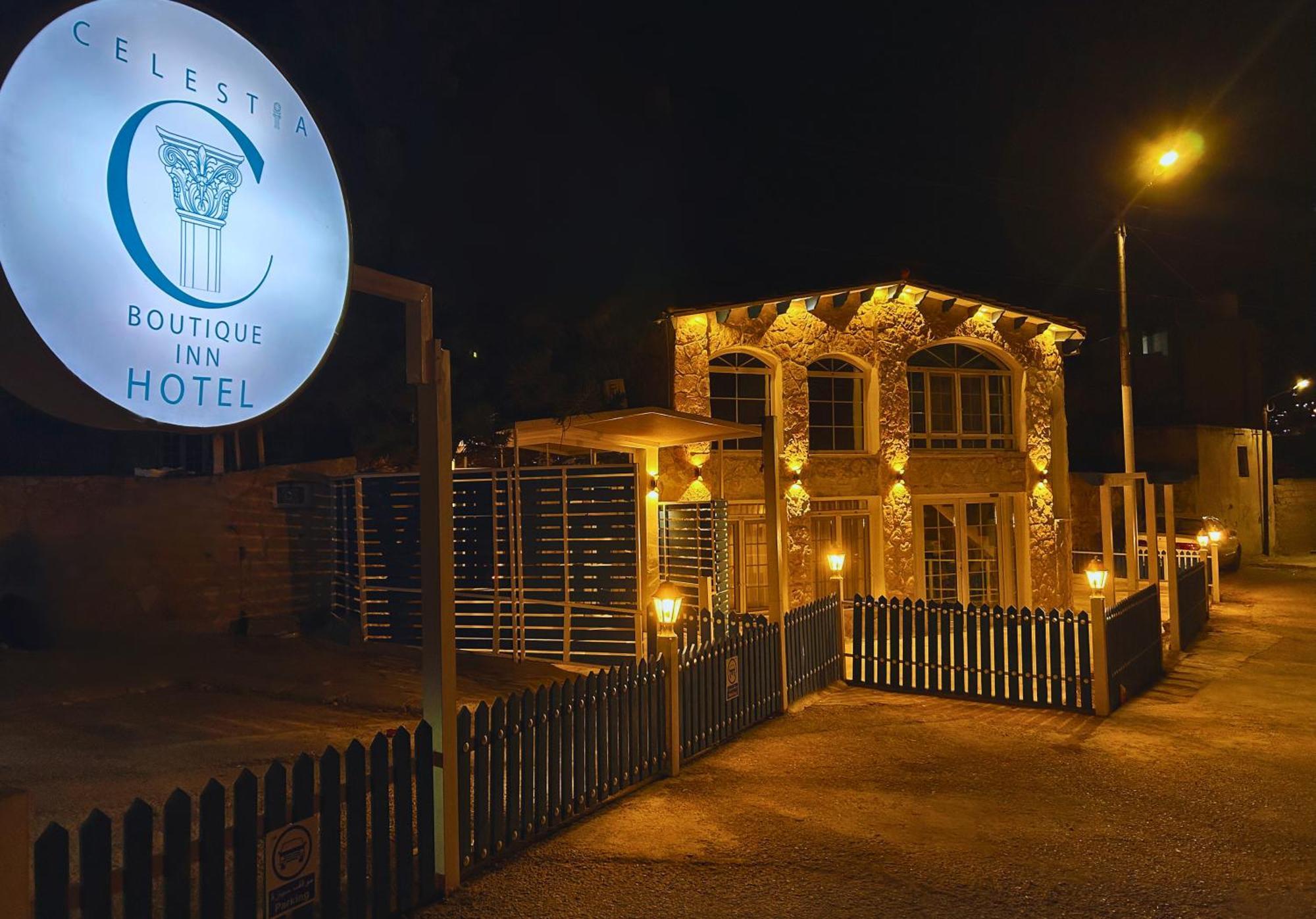 Celestia Boutique Inn - Boutique Stay Overlooking Jerash Ruins Džaraš Exteriér fotografie